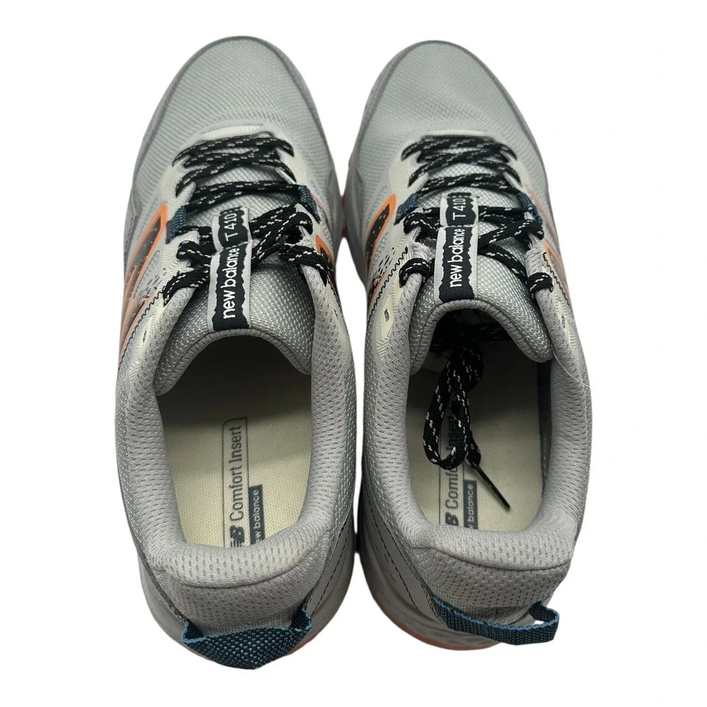 New Balance 410v8 Trail Running Shoes Men Sz 9.5‎ 4E WIDE Grey Sneakers MT410CA8